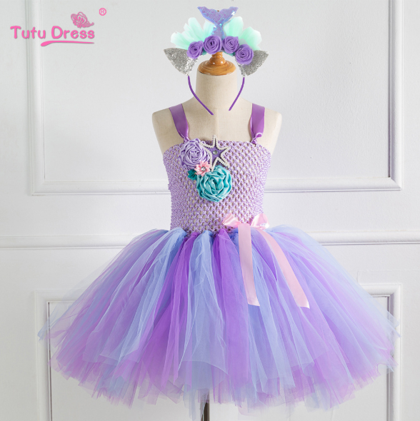 mermaid tutu dress for girl